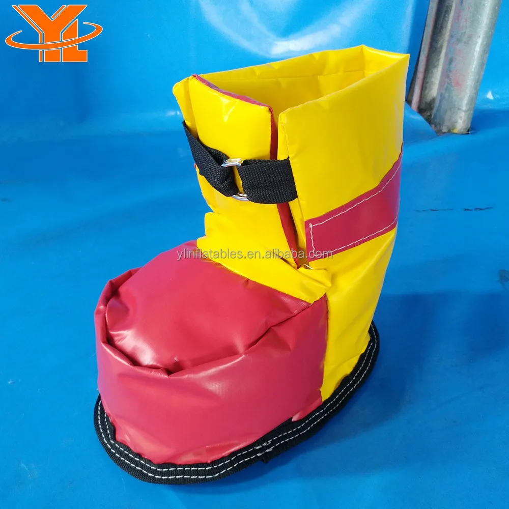 Giant Inflatable Sports Shoes, Customized Football Shoes, Team Building Games