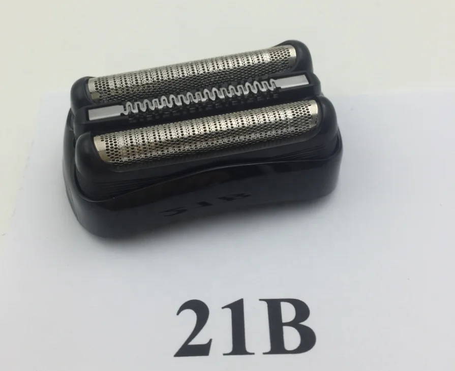 Бритва 21B черного цвета серии 3, подходит для Braun