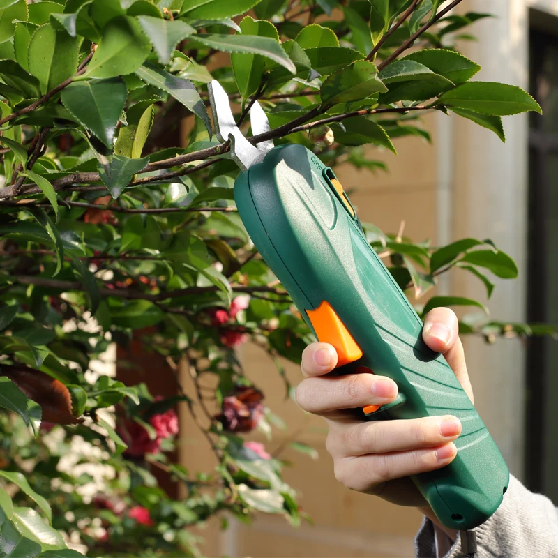 
EAST 7.2V Electric Cordless Tree Trimmer Bypass Secateurs Electronic pruning shears garden secateurs 