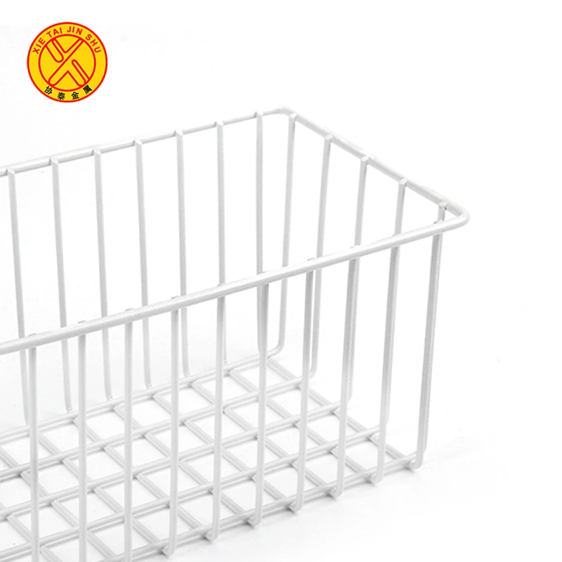 Factory Supply rectangle stainless steel wire mesh basket