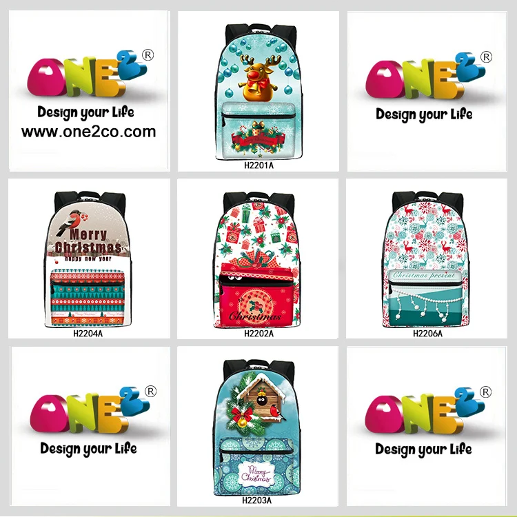 ONE2 Design new models cartoon fashion school bag backpack for teenage girls