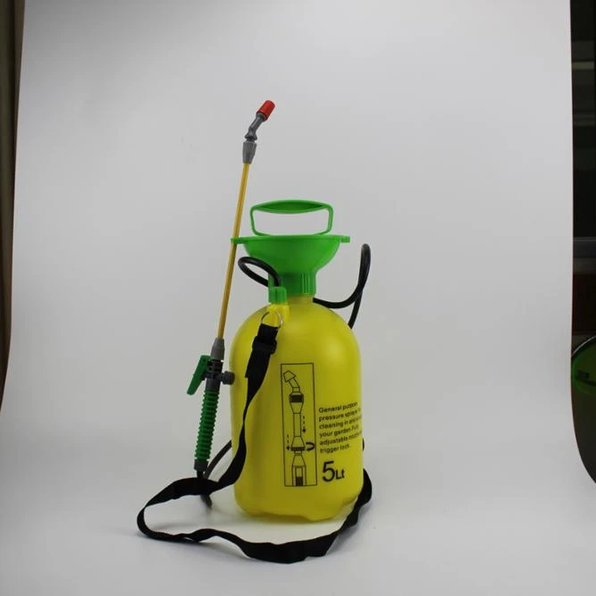 
5L fruit tree sprayer white color and green lid 