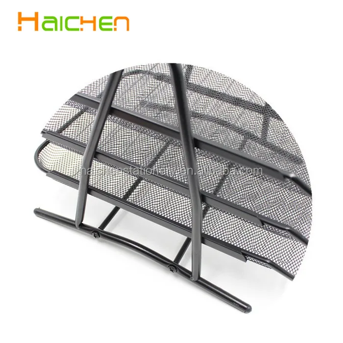 Factory office metal desk organizer mesh 3 tier document file tray
