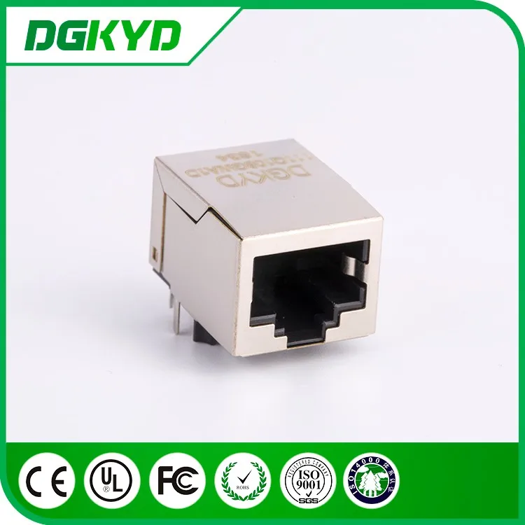 Factory price metal shielded gigabit ethernet rj45 connector