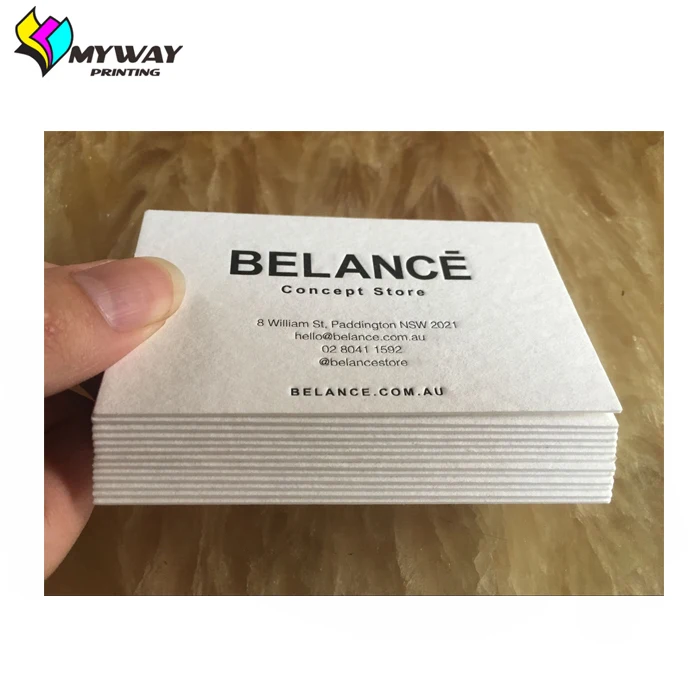 Professional namecard printing with cotton paper