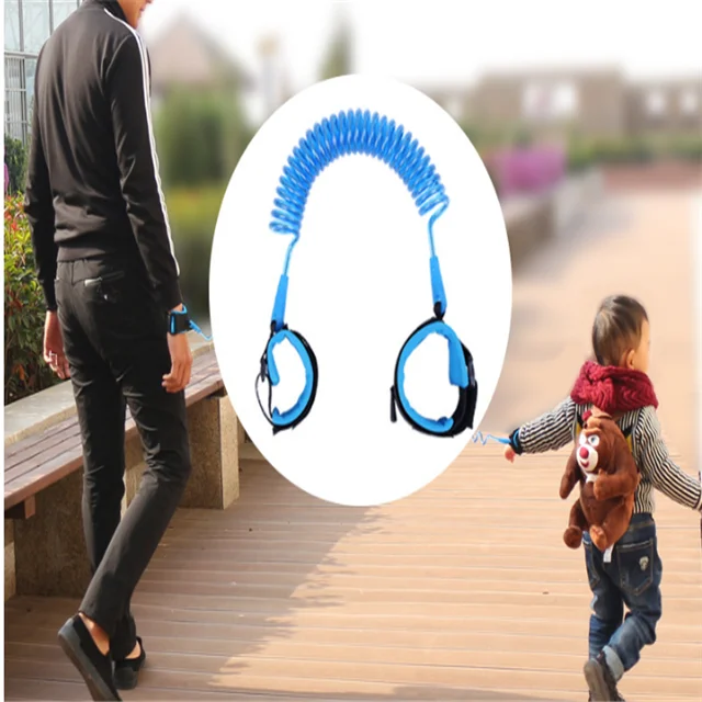 Детский мягкий защитный браслет, браслет на запястье, ремешок против потери, регулируемый детский наружный