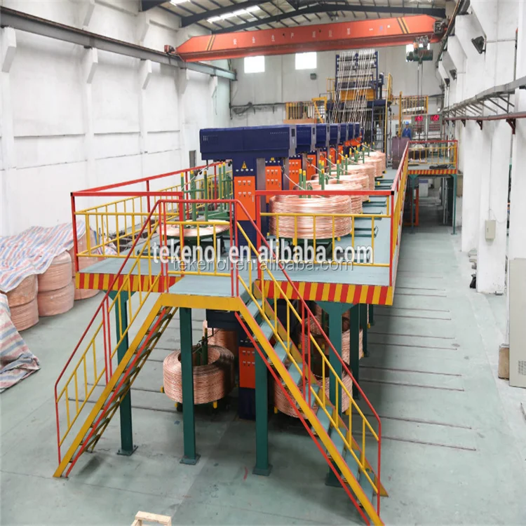 2017 медный прут вверх, машина непрерывного литья
