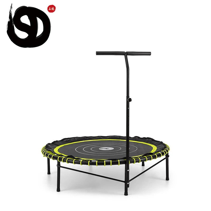 Sundow, удобный дизайн, комнатный фитнес-батут для взрослых с ручкой