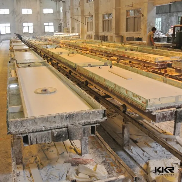 Белый цвет смола камень стеновые панели акриловая твердая поверхность листов