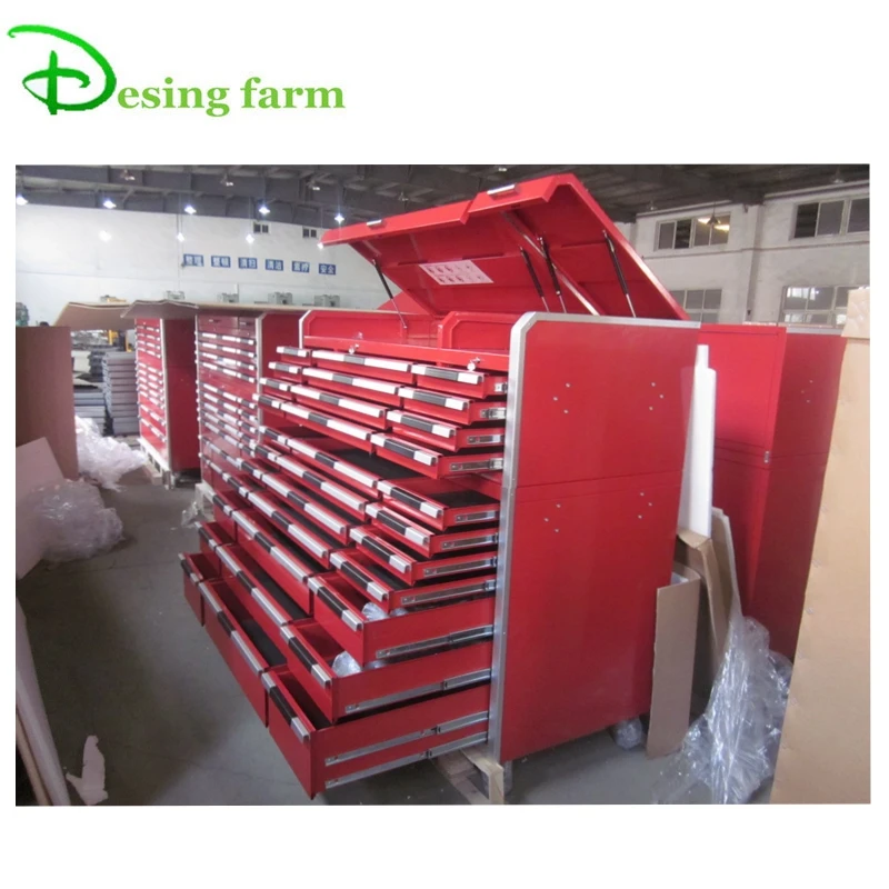 New design mechanical storage work bench with wheels