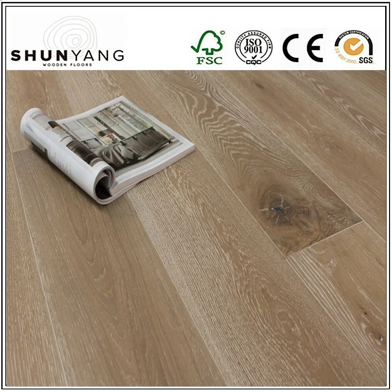 Wide plank Oak Engineered Hardwood Flooring/Oak Engineered Solid Flooring