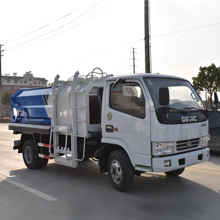 Новые 5 кубических Небольших Подвесных бочек мусоровозы для продажи тяжелых грузовиков