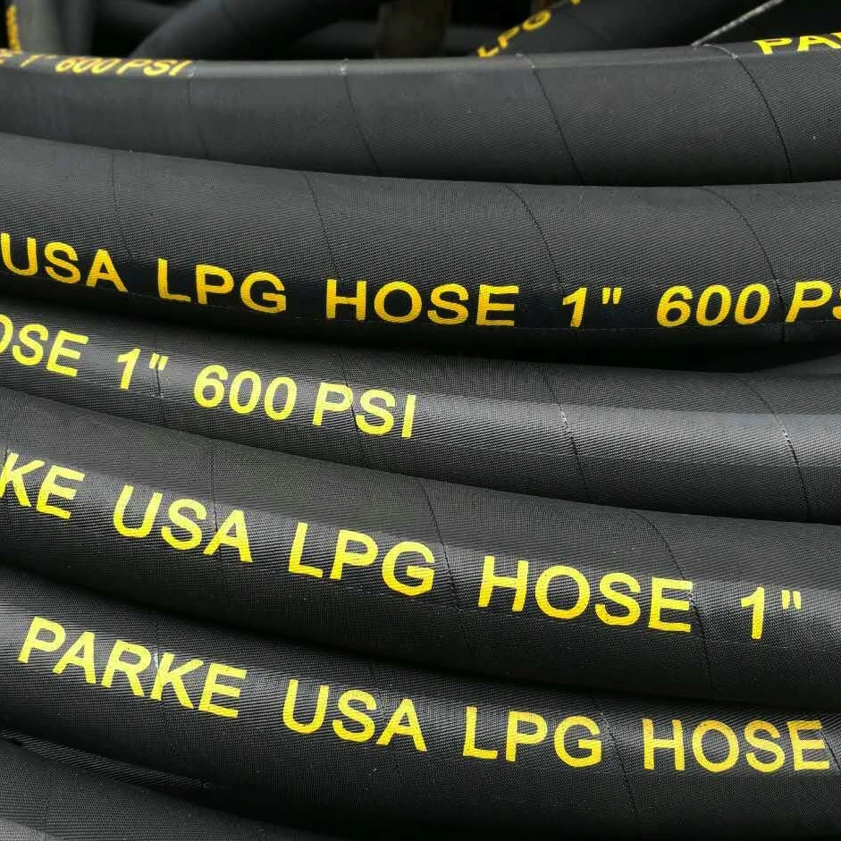 High pressure flexible LPG CNG flexible natural gas hose