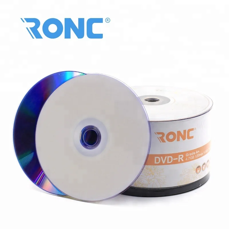 Blank DVD R manufacturers 4.7GB 120min 1-16X Inkjet Printable DVD-R