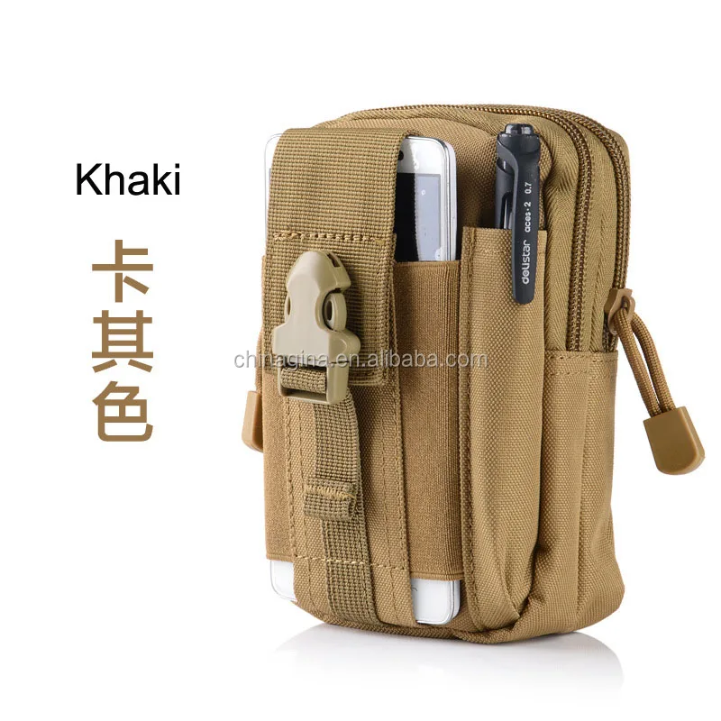 Tactical Smartphone Holster Pouch Case Gadget Bag Molle Attachment Belt Holder Waist Bag
