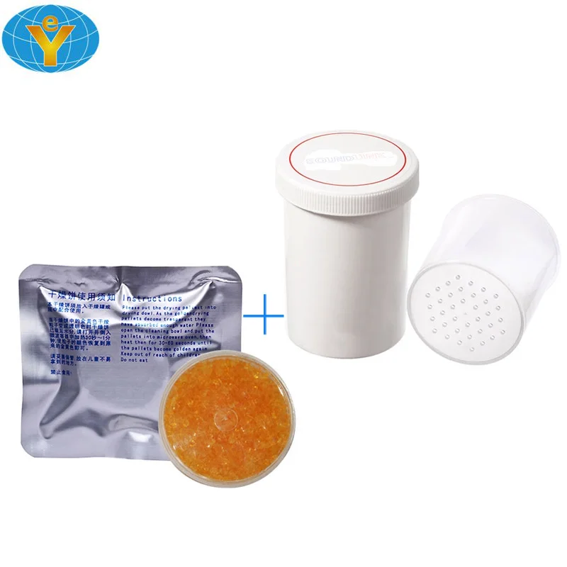 Для слухового аппарата используется защита от влажности силикагелевый сушильный агент коробка