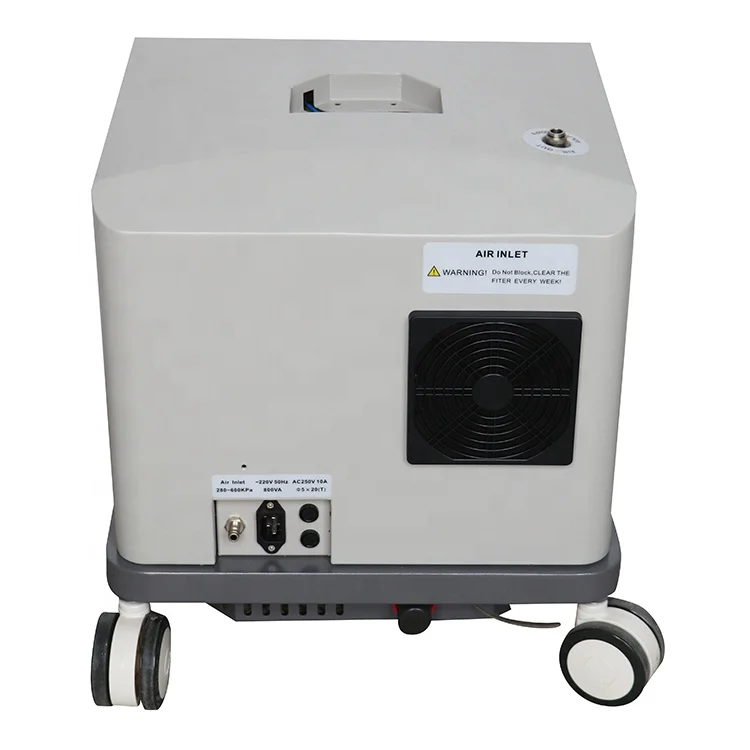 Safe reliable small portable ventilator medical air compressor