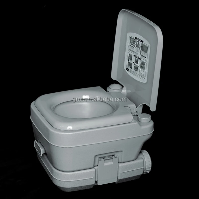 GMF one piece 10L 20L New! China Top quality cheap price coloured mobile public portable plastic toilet for sale!