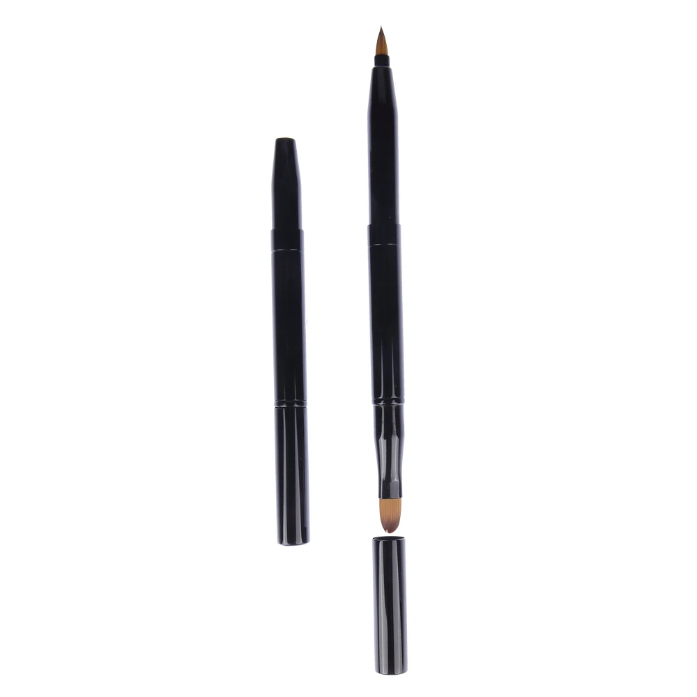 dual retractable lip liner brush