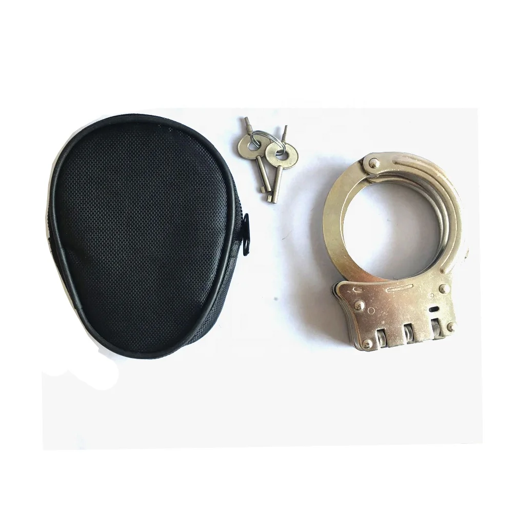 Наручники из углеродистой стали с двойной блокировкой