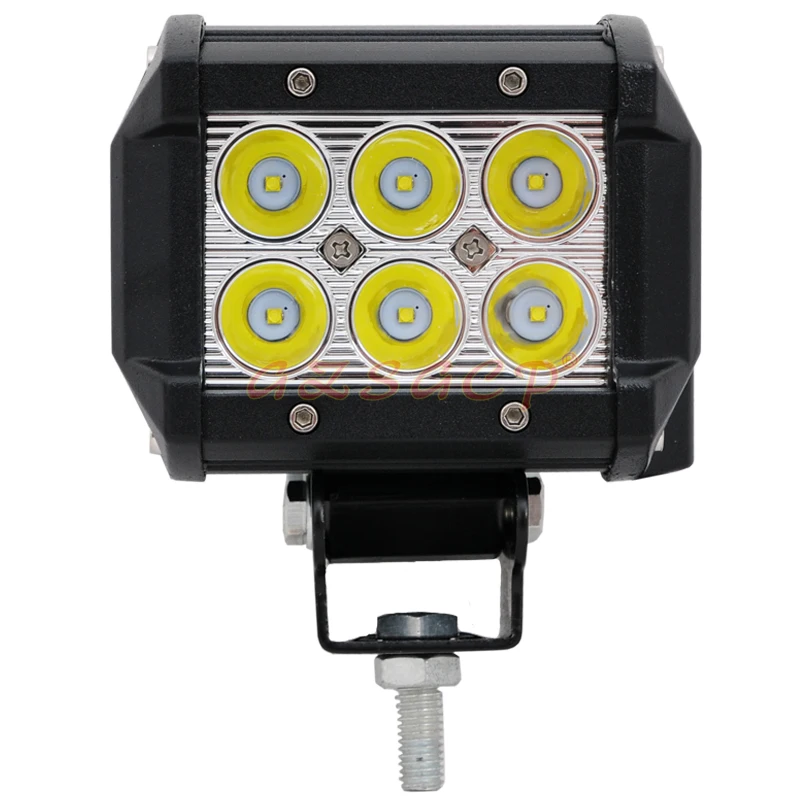Wholesale 4inch 12v 18w 4X4 high lumenes automotive car led offroad light bar