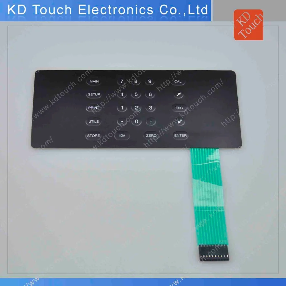 Текстурированный водонепроницаемый рельефный светодиодный купольный мембранный переключатель