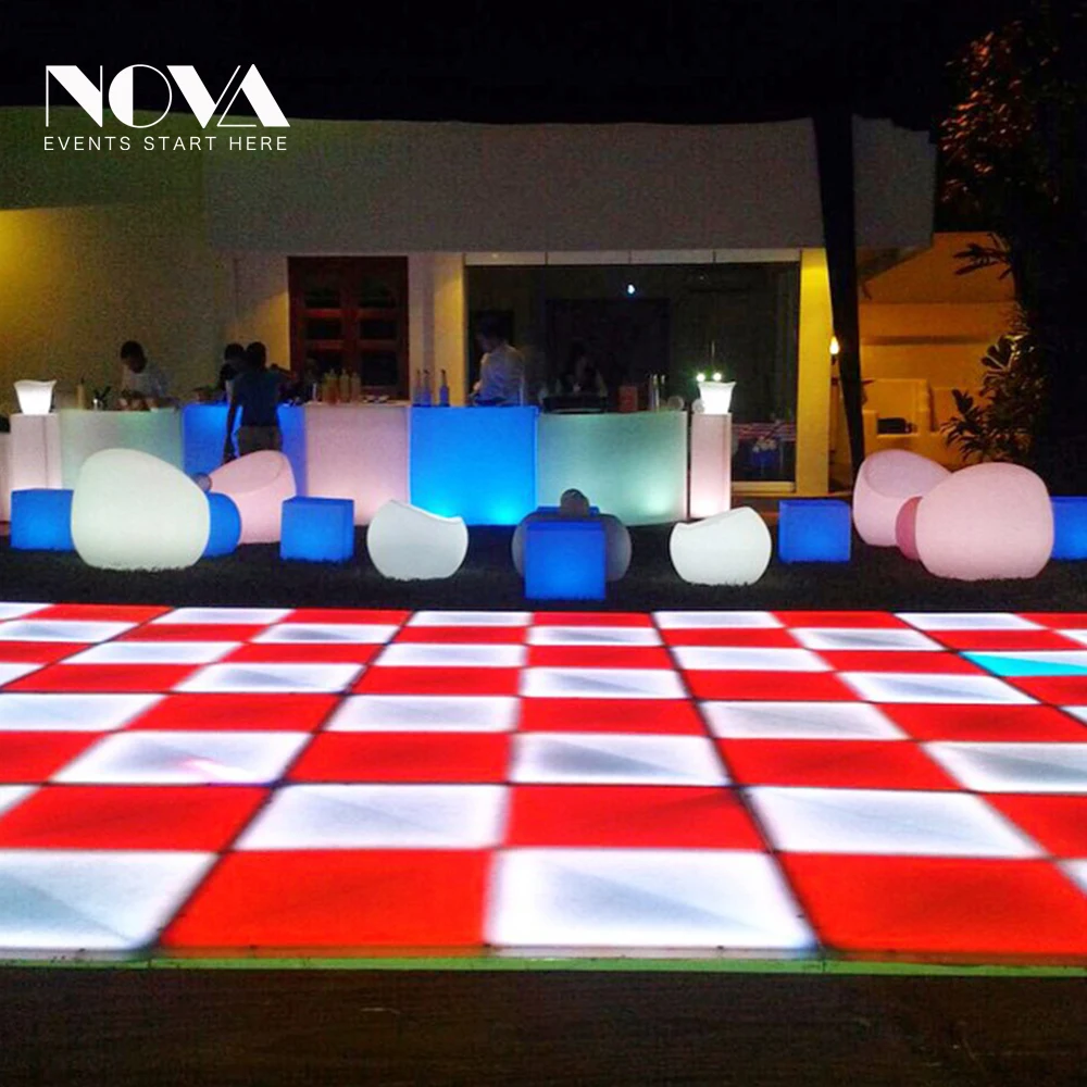 2021 Led Floor Dj Disco Nightclub Dmx 3d Time Tunnel Rgb Led Light Dance Floor