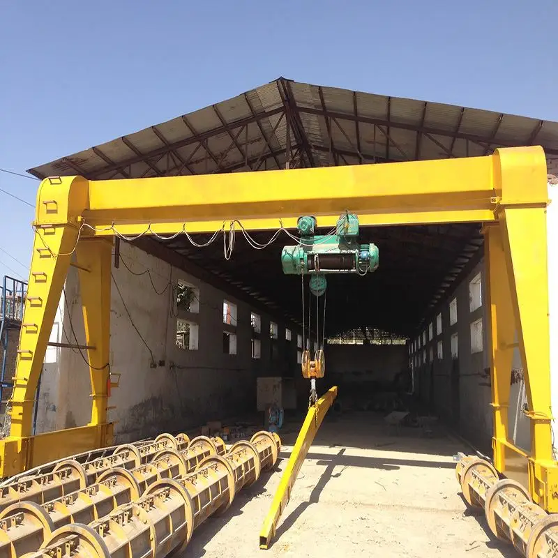 design calculation hoist price China monorail 10 ton 15 ton 16 ton single beam girder gantry crane