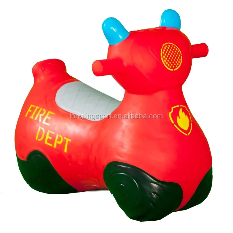 
Ride on Jumping Horse inflatable happy hopper bouncer in MOTO Shape 