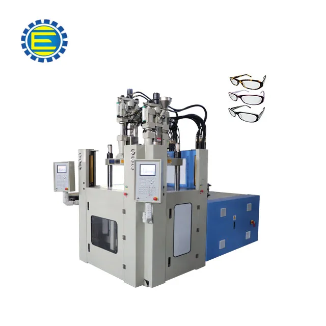 
Dongguan eyeglasses frame double color vertical injection machine 