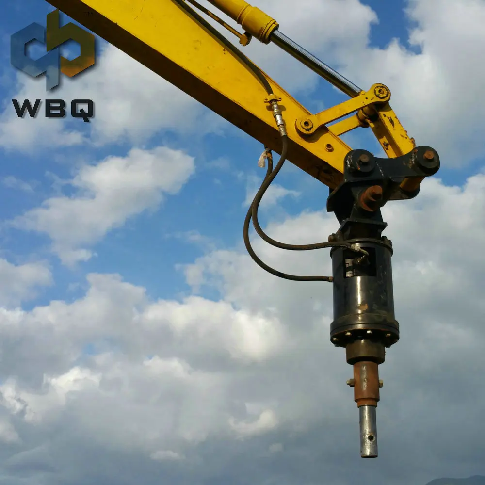 Ground Screw Ramming Piling Machine Driver For Pv Installation