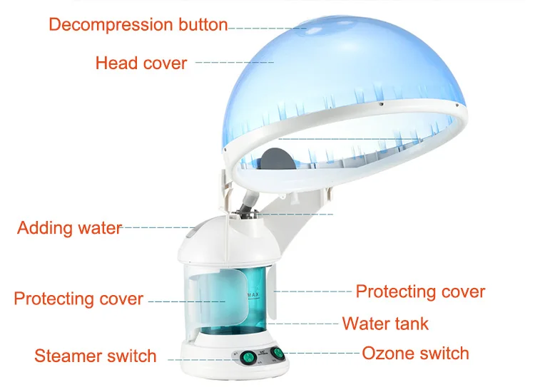 
Portable Facial and hair steamer 