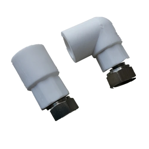 
female thread elbow and coupler ppr plastic pipe fittings for steel pipe tap 
