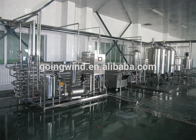 Automatic uht milk plant auto cow goat UHT milk processing machine making equipment machinery cost cheap price for sale
