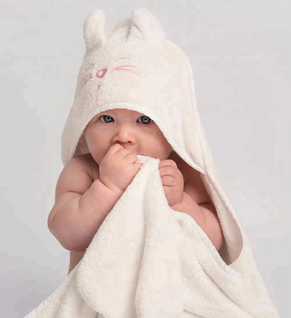 Bamboo Hooded Beach Baby Towel