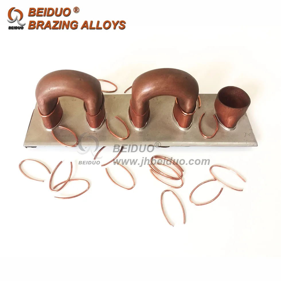 Phos copper Brazing Rings Welding ring BCuP-2 brazing filler