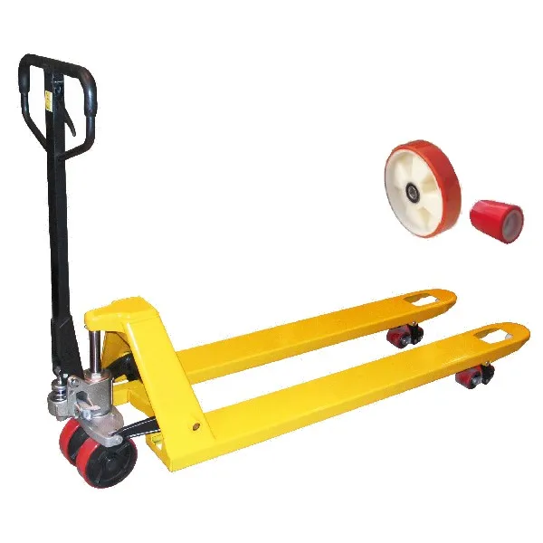 new design hydraulic 2500kg Nylon wheel hand pallet truck for warehouse