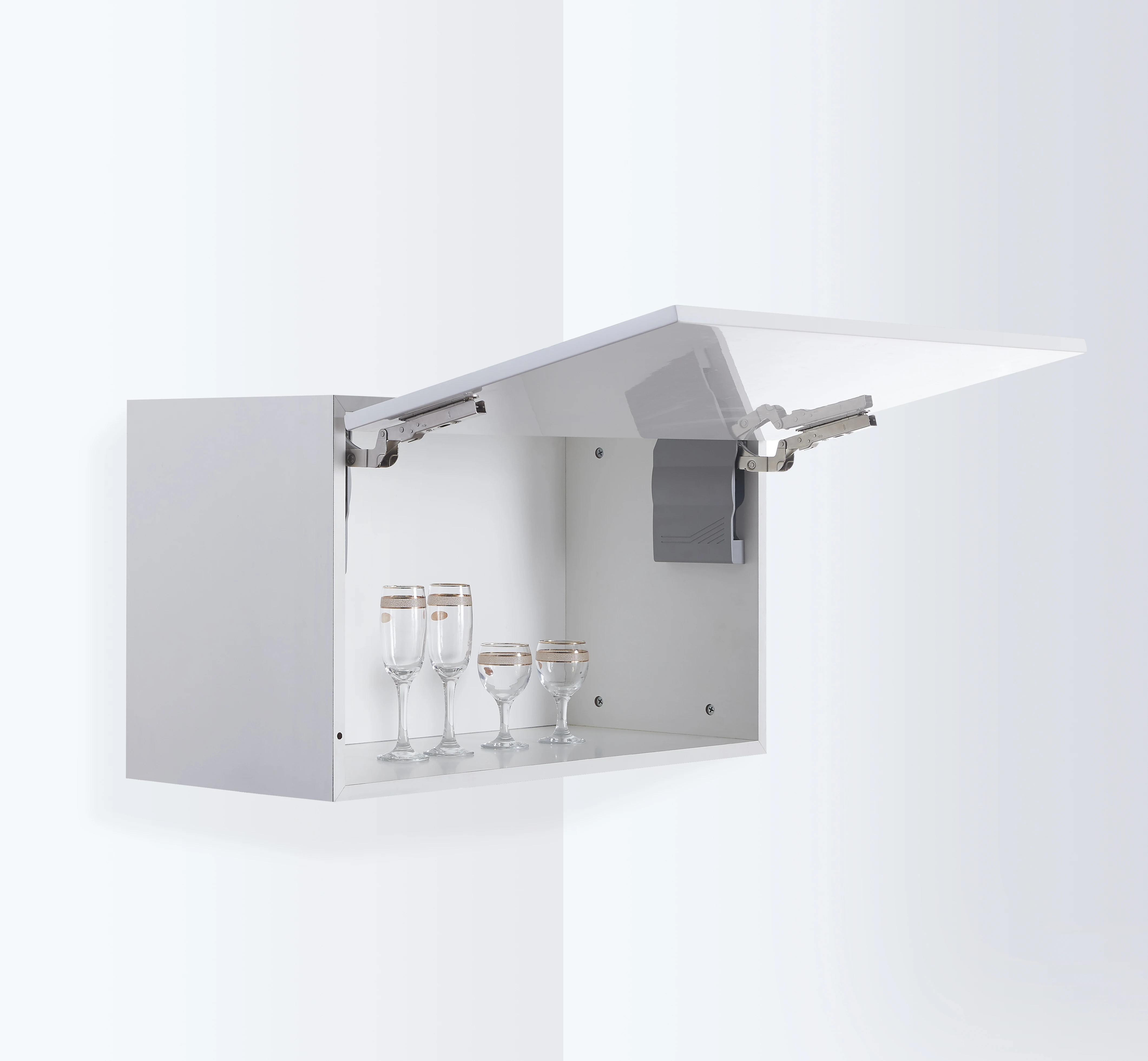 
Kitchen Cabinet Lift Support Door Lift Up Lid Stays Flap Stay Hardware 