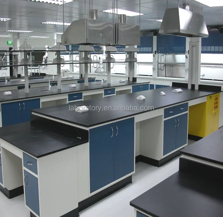 Professional electronic lab furniture price island  work  bench