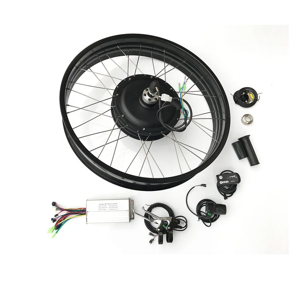 
48V 1000W fat tire ebike conversion kit 