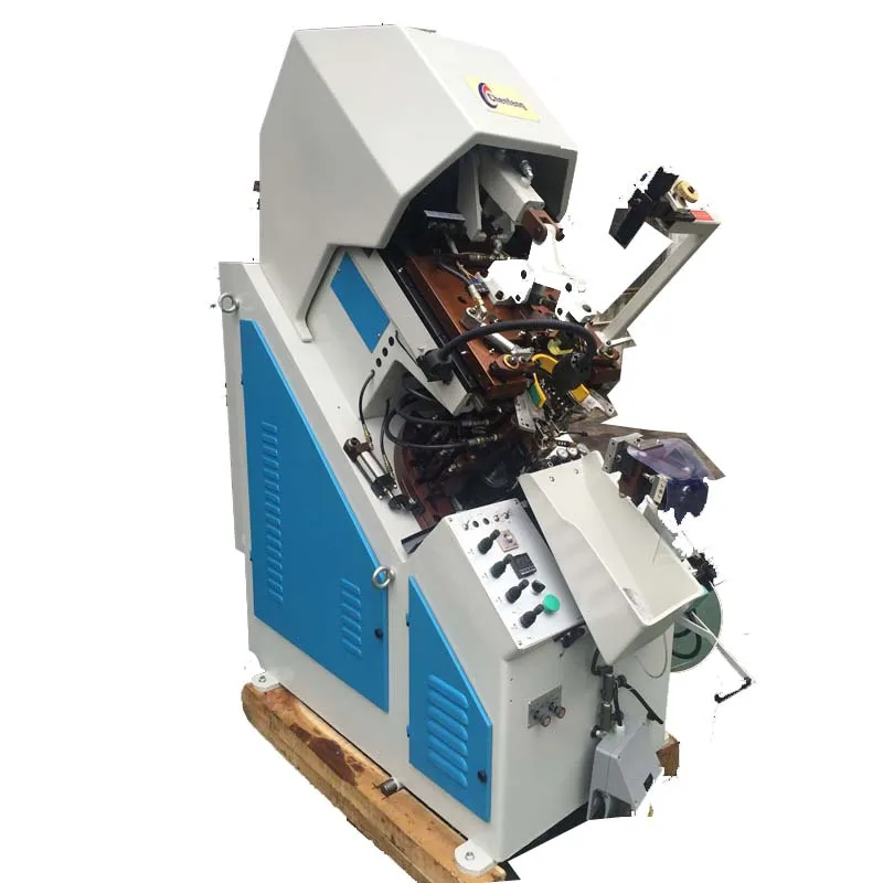 
9 pincer thermoplastic leather toe lasting Chenfeng shoe making machine CF-737MA 