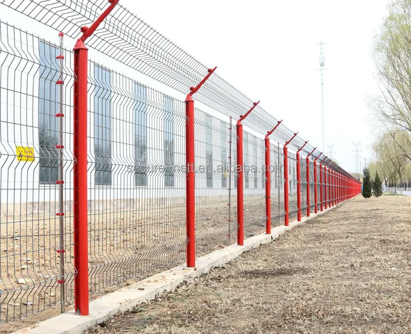 home garden wire mesh fence panels electric fencing with powder coated cheap price