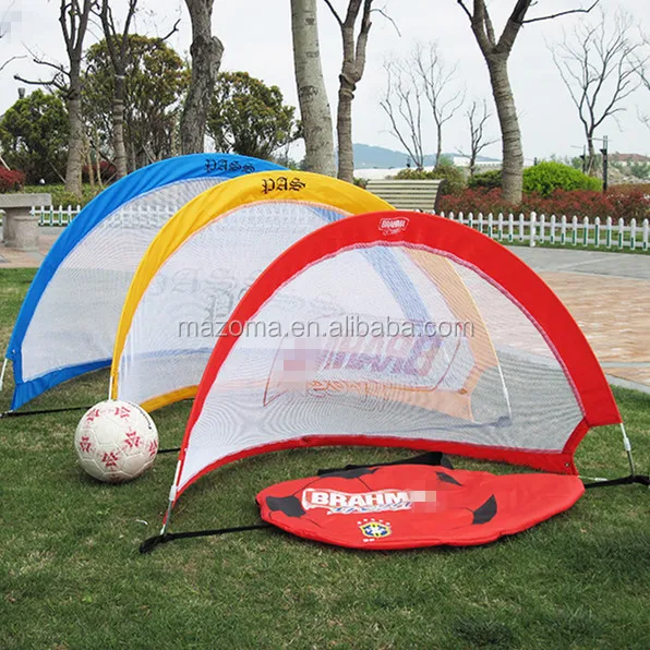 
Custom Portable Pop Up soccer goal 