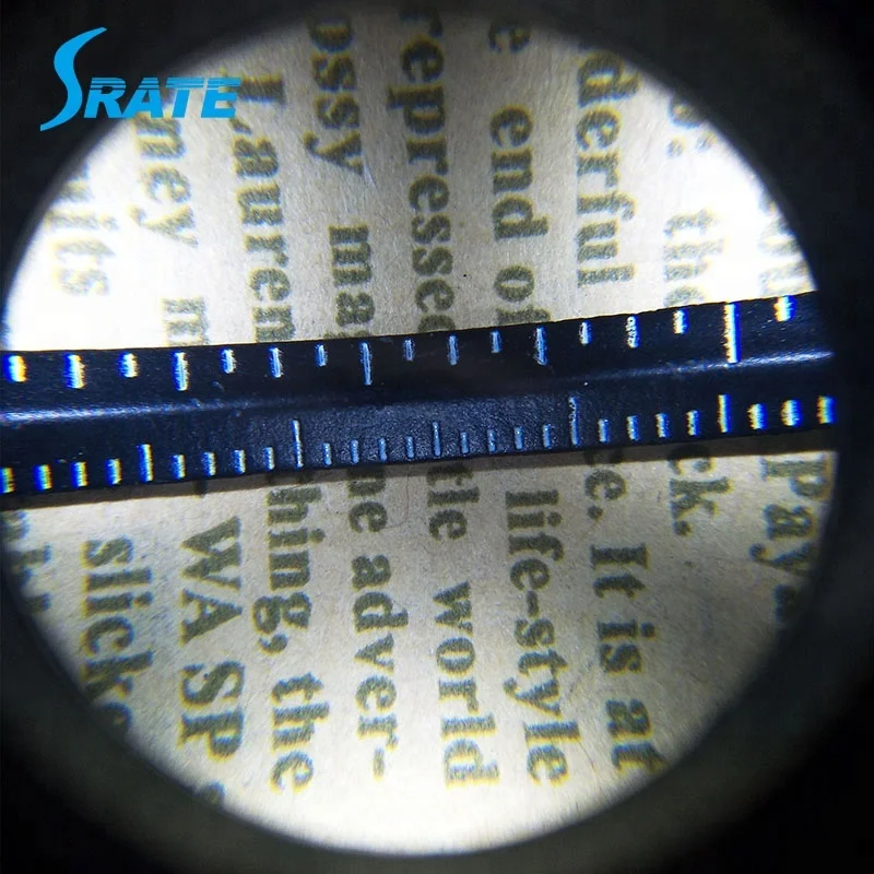 TH-9006 10X LED Lighted Manicure Magnifying Glass Ruler