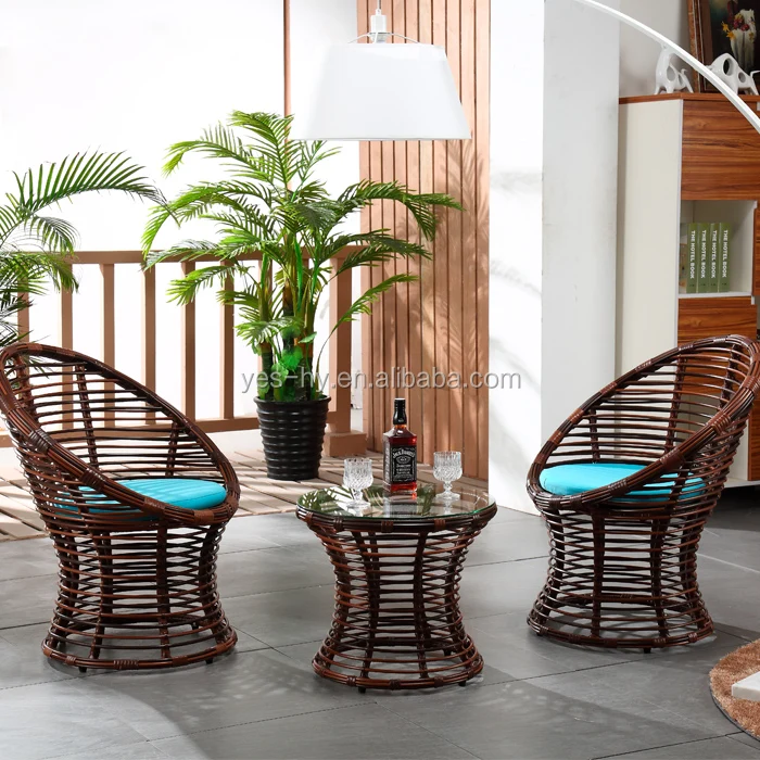 
Wicker Garden Furniture Rattan Table and chair Outdoor Patio Dining Set Casual table and chair Z308 