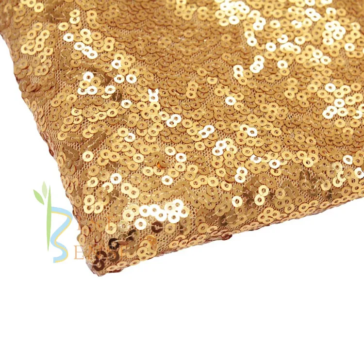 
131x89 inch Wedding Rectangular Table Cover in Sequin for Event Decor 