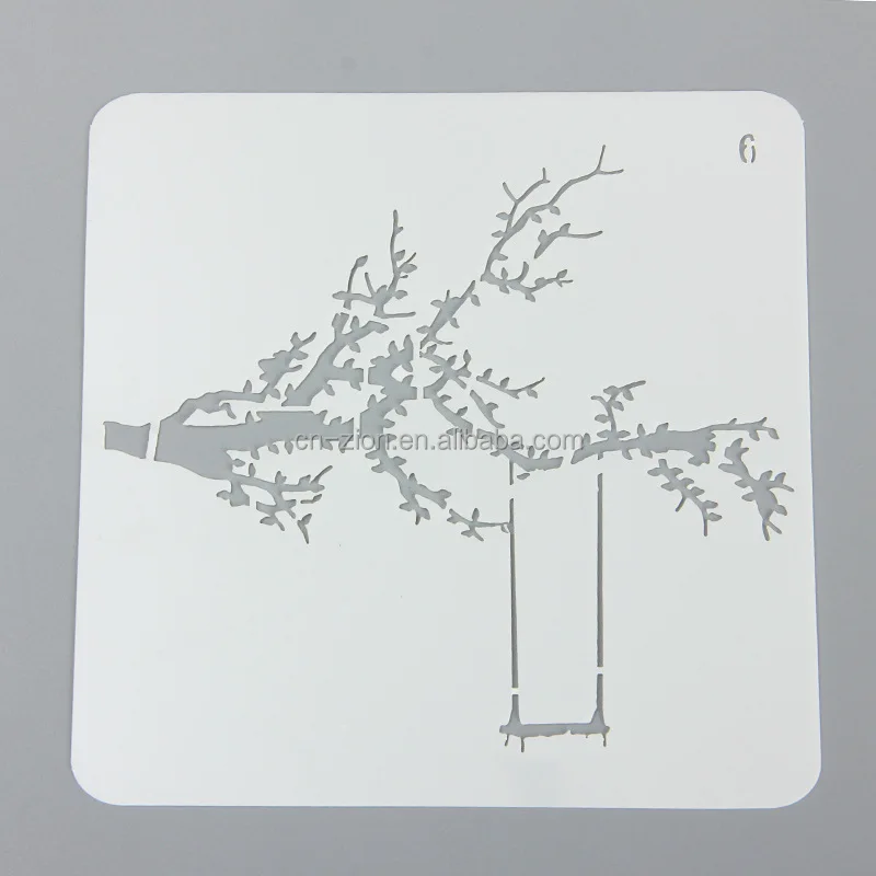 Новый стиль сделай сам» с возможностью фоновая декорация трафарет 13 см Рисунок для реболла изготовленным на заказ логосом туманный версия