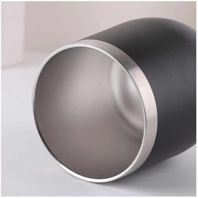 
12 oz Double wall Insulated cups with Lids for wine Drinks coffee 