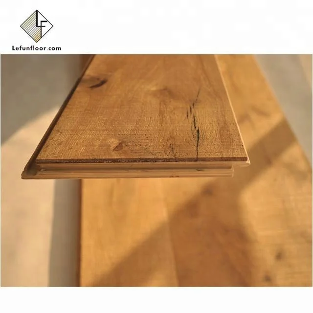 Wooden 3 Layer 1 Strip Oak Parquet Flooring