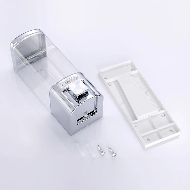 FLG Wholesale Wall Mount Foam Soap Dispenser Hand Liquid Soap Dispenser Plastic Modern ABS Light Grey Paper Holder